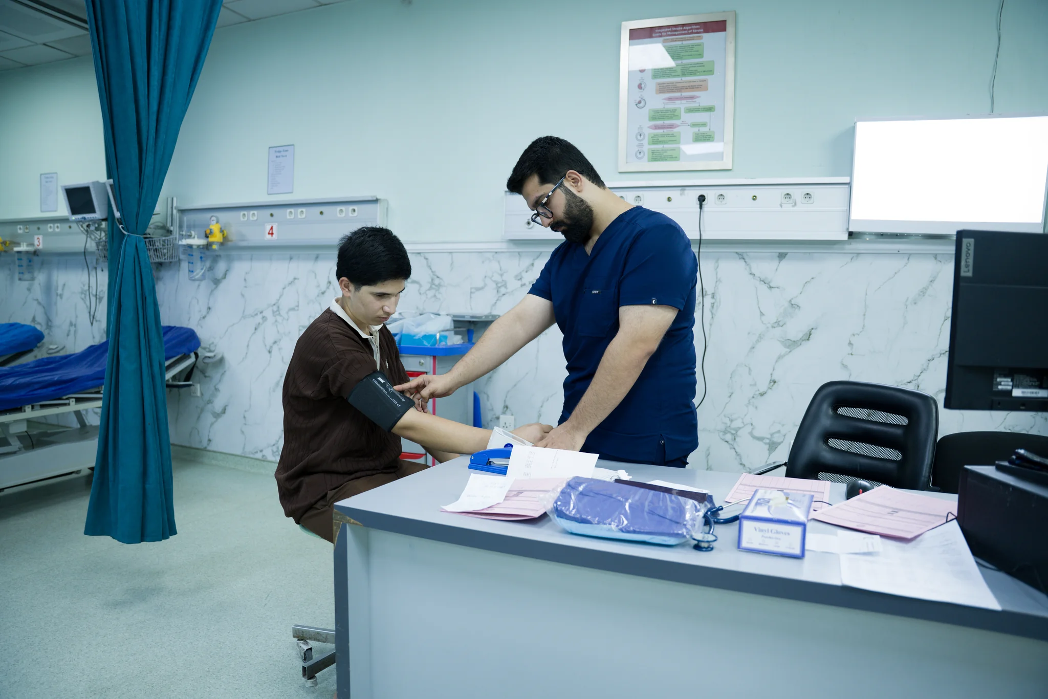 Rozhawa Hospital Red Zone Resuscitation Bay